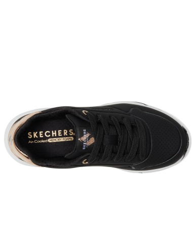 ZAPATILLAS UNO GEN NEGRAS DORADAS (310545L-BLK).