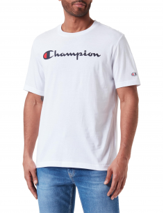 Camiseta Champion Crewneck para Adultos en color blanco (219831-WHT).