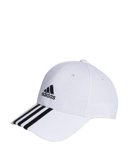 Adidas 3-Stripes Cotton Twill Baseball Cap - Gorra de Béisbol en Blanco y Negro, Talla L para Adultos Unisex (II3509). Adidas 3-Stripes Cotton Twill Baseball Cap - Gorra de Béisbol en Blanco y Negro, Talla L para Adultos Unisex (II3509).