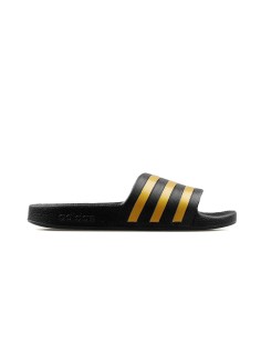 adidas Adilette Aqua Slides - Sandalias Unisex para Adultos en Negro y Dorado (EG1758). 2