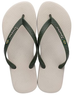 Ipanema Classica Brasil II - Chancletas para Hombre en Amarillo y Verde: Estilo Clásico y Fresco (IP80415-AR772). 2