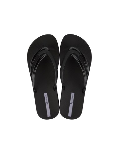 Ipanema Comfy Fem: Sandalias Planas para Mujer en Negro (IP83519-AQ709).
