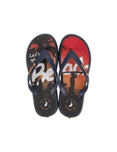 Rider R1 Energy Kids: Sandalias Planas para Hombre en Azul (R83563-AT097). 2