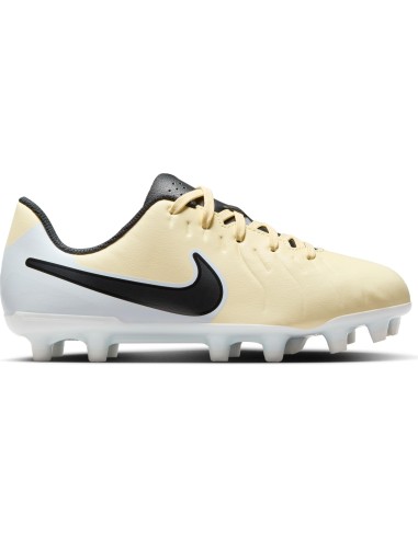 Zapatillas de Fútbol Beige y Negras con Tacos GS (DV4352-700).