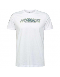 Camiseta Blanca Hummel Effort Coton - Comodidad y Estilo para tus Entrenamientos (223842-9001).