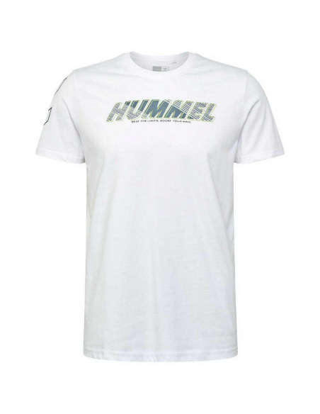 Camiseta Blanca Hummel Effort Coton - Comodidad y Estilo para tus Entrenamientos (223842-9001).