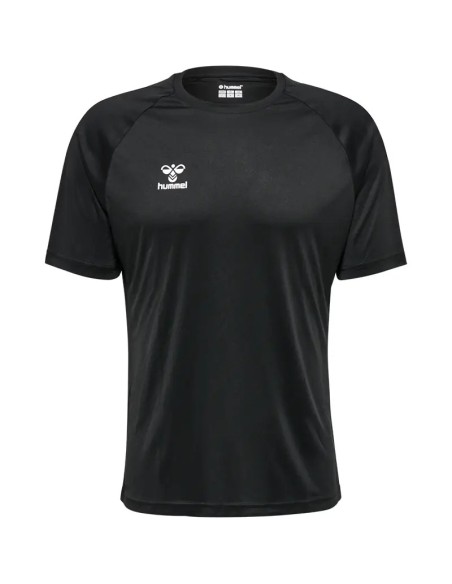 Camiseta Negra Hummel: Estilo y Versatilidad en una Prenda Casual (224541-2001). Camiseta Negra Hummel: Estilo y Versatilidad en una Prenda Casual (224541-2001).
