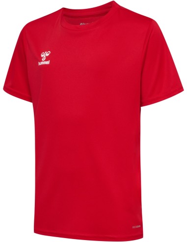 Camiseta Roja Hummel para Niños: Estilo y Comodidad para los Más Pequeños (224542-3062).