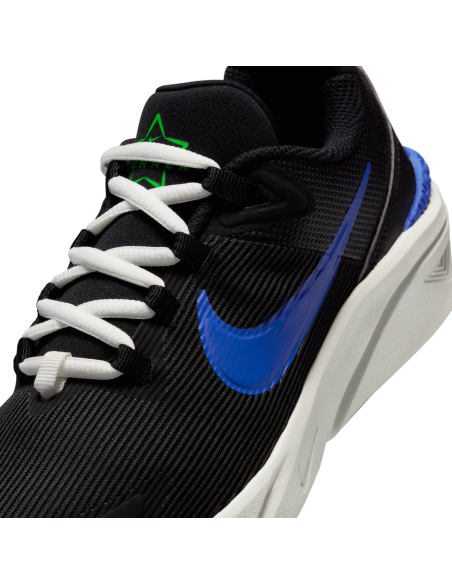 Zapatillas Nike Star Runner Negro con Detalles Fluor: Rendimiento y Estilo Deportivo (DX7615-004).