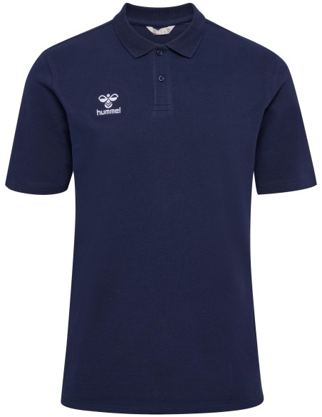 Polito Hummel Marino: Estilo Clásico para tus Entrenamientos y Competencias (224831-7026). Polito Hummel Marino: Estilo Clásico para tus Entrenamientos y Competencias (224831-7026).