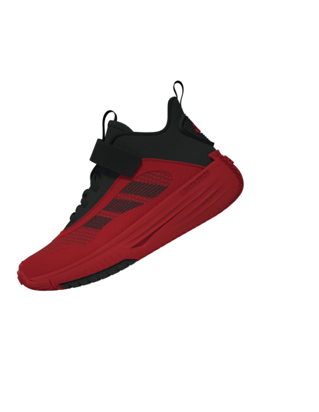 Zapatillas Adidas Rojas OwnTheGame con Velcro: Estilo y Comodidad para los Más Pequeños (IF4594).