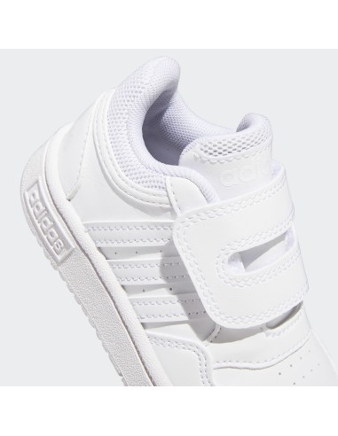 Zapatillas Adidas Hoops Blanco Velcro | Estilo y Comodidad para el Día a Día (GW0442).