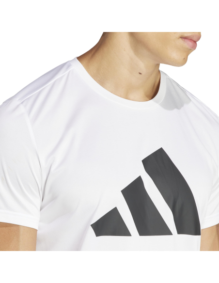 Camiseta Adidas Run Blanco Mujer | Estilo y Comodidad para Correr (IN0075).