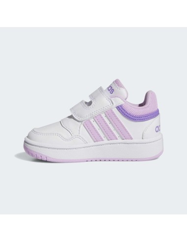 Zapatillas Adidas Hoops Blanca Lila | Estilo y Comodidad para el Día a Día (IF7734).
