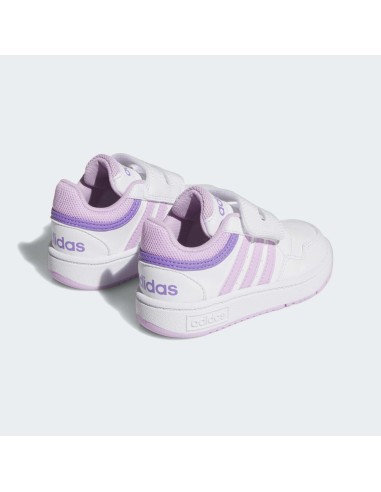 Zapatillas Adidas Hoops Blanca Lila | Estilo y Comodidad para el Día a Día (IF7734).
