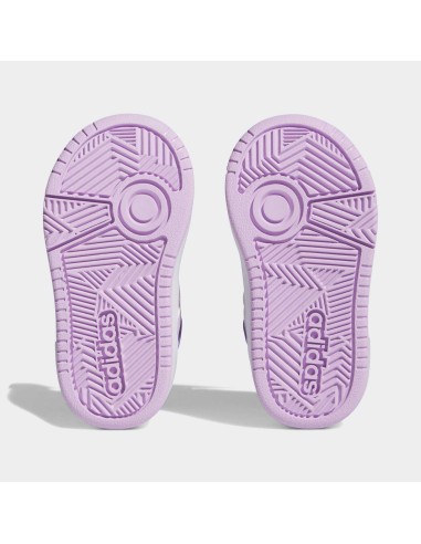 Zapatillas Adidas Hoops Blanca Lila | Estilo y Comodidad para el Día a Día (IF7734).