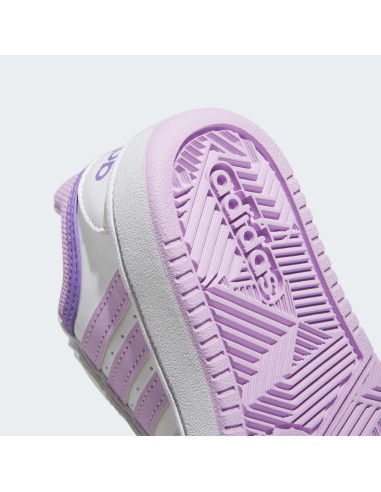 Zapatillas Adidas Hoops Blanca Lila | Estilo y Comodidad para el Día a Día (IF7734).