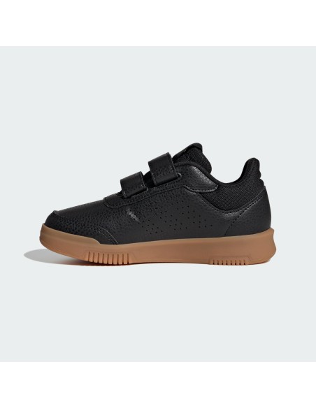 Zapatillas Adidas Tensaur Negras Piel Suela Tocino | Estilo y Comodidad Todo el Día (IF1726). Zapatillas Adidas Tensaur Negras Piel Suela Tocino | Estilo y Comodidad Todo el Día (IF1726).