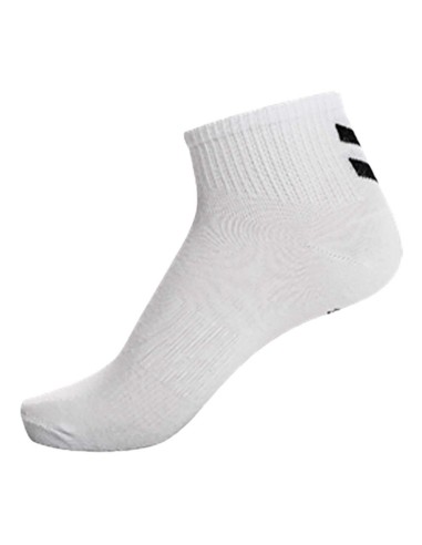 Calcetines Hummel Blanco Tobillero | Comodidad y Estilo Deportivo (223671-9001).