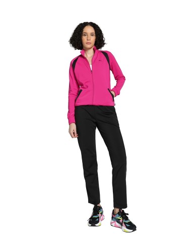 Chándal Joma Classic Tricot Rosa Negro | Estilo y Comodidad Deportiva (675234-48).