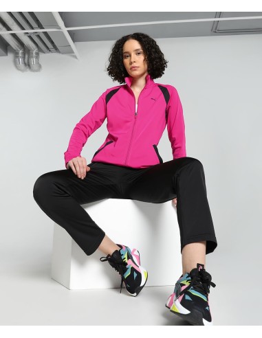 Chándal Joma Classic Tricot Rosa Negro | Estilo y Comodidad Deportiva (675234-48).