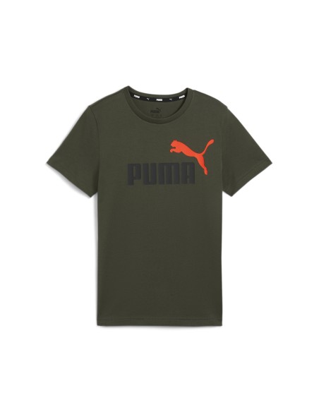 Camiseta Puma Col Logo Verde | Estilo y Comodidad Deportiva (586985-77). Camiseta Puma Col Logo Verde | Estilo y Comodidad Deportiva (586985-77).