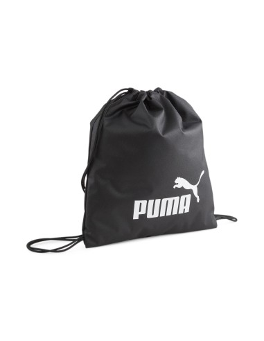 Gymsack Puma Phase Negra | Estilo y Funcionalidad Deportiva (079944-01).