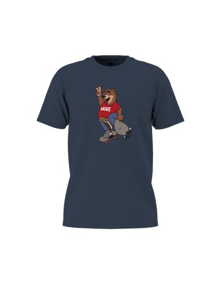 Camiseta Peace Oso Gris | Estilo y Comodidad (VN000JPEIND). Camiseta Peace Oso Gris | Estilo y Comodidad (VN000JPEIND).