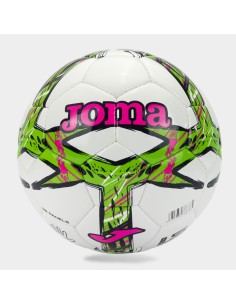 Balón Joma DALI Verde Flúor Blanco | Resistente y de Alto Rendimiento (401412.334).