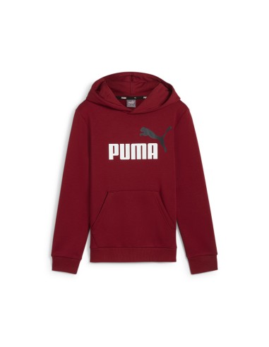 Sudadera Puma COL BIG Burdeos | Confort y Estilo Casual (586987-13).