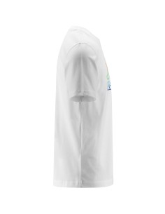 Camiseta Kappa Blanca | Estilo Deportivo y Versátil (321T8FW-001). 2