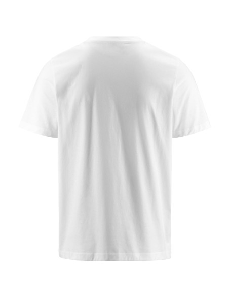 Camiseta Kappa Blanca | Estilo Deportivo y Versátil (321T8FW-001). Camiseta Kappa Blanca | Estilo Deportivo y Versátil (321T8FW-001).