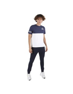Camiseta Kappa Blanco Marino | Elegancia Deportiva y Versatilidad (381N5UW-A04). 2