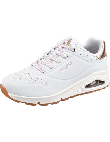 Zapatillas Skechers Street Blanca Cámara | Estilo y Comodidad Todo el Día (155196-WHT).