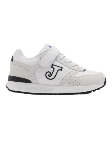 Zapatillas Joma Tornado Blanco Negro Velcro JR | Comodidad y Durabilidad para Niños (JTORNAW2433V).