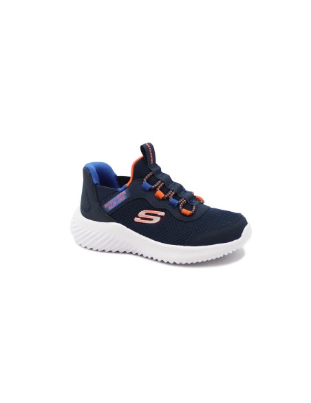 Zapatillas Skechers Rojo Negro Velcro | Estilo y Confort (403822L-NVBL). Zapatillas Skechers Rojo Negro Velcro | Estilo y Confort (403822L-NVBL).
