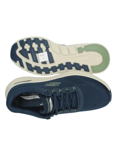 Zapatillas Skechers Arch Fit Marino | Soporte y Comodidad Superior (232700-NVY).