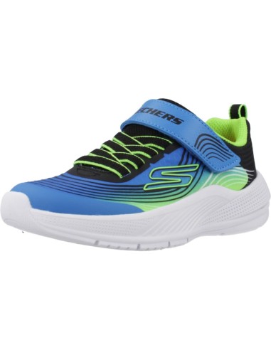 Zapatillas Skechers Microspec Azul | Comodidad y Estilo Deportivo (403926L-BLLM).