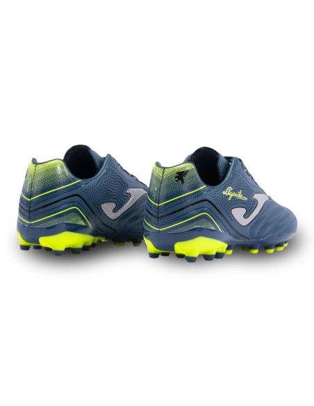 Zapatillas Joma Águila 2417 Petróleo Amarillo Artificial | Rendimiento y Estilo (AGUW2417AG).