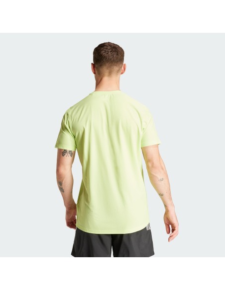 Camiseta Adidas Verde Flúor | Ropa Deportiva de Alta Visibilidad (IV5405).