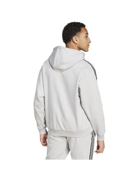 Sudadera Adidas Gris con Capucha | Confort y Estilo Deportivo (IW5939).