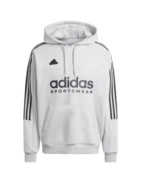 Sudadera Adidas Gris con Capucha | Confort y Estilo Deportivo (IW5939).