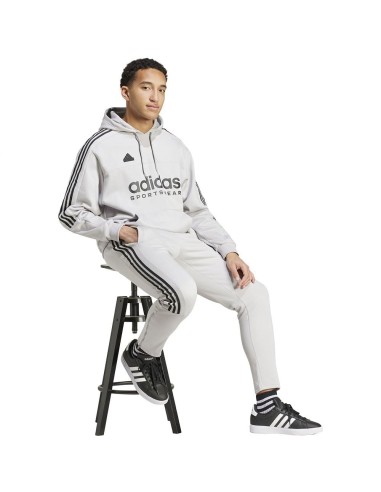 Sudadera Adidas Gris con Capucha | Confort y Estilo Deportivo (IW5939).