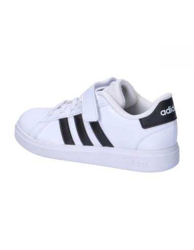 Zapatillas Adidas Grand Court Blanca Negras Velcro | Estilo y Comodidad (IH5529).