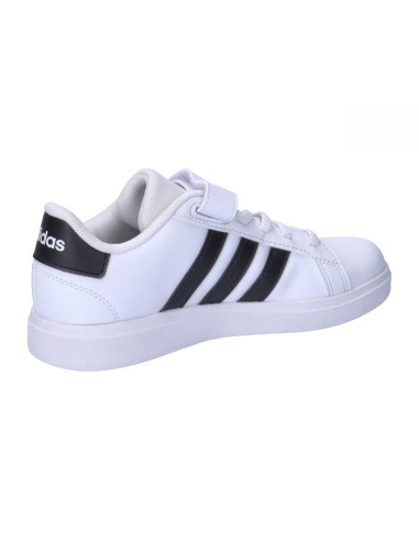 Zapatillas Adidas Grand Court Blanca Negras Velcro | Estilo y Comodidad (IH5529).