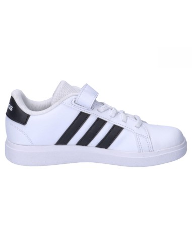 Zapatillas Adidas Grand Court Blanca Negras Velcro | Estilo y Comodidad (IH5529).