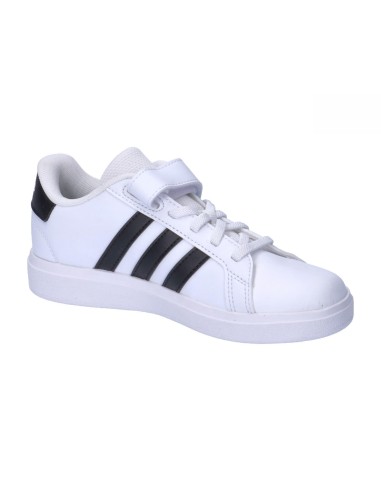 Zapatillas Adidas Grand Court Blanca Negras Velcro | Estilo y Comodidad (IH5529).