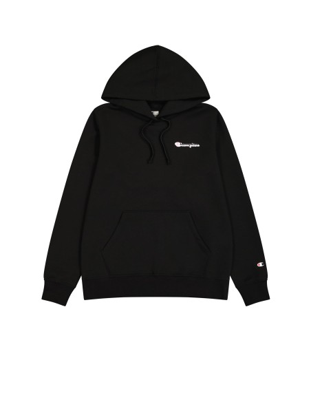 Sudadera Champion Negra con Capucha | Confort y Estilo Casual (117656-K001)