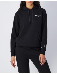 Sudadera Champion Negra con Capucha | Confort y Estilo Casual (117656-K001) 2
