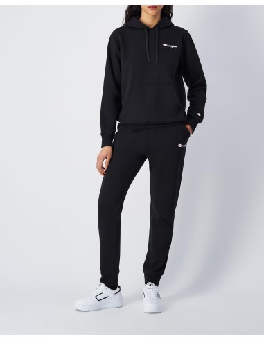 Sudadera Champion Negra con Capucha | Confort y Estilo Casual (117656-K001)